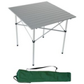Roll Up Aluminum Table and Carry Bag w/Carry Strap